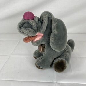 Wrinkles Plush Dog The Heritage Collection 381476 Stuffed Animal VTG Style Gray